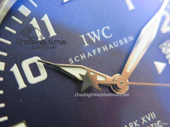 MIROTIME 0405 Mark XVII Le Petit Prince MK Maker 1:1 Best Edition SS Blue Dial A2892 On Brown Leather Strap GoodFit 7379